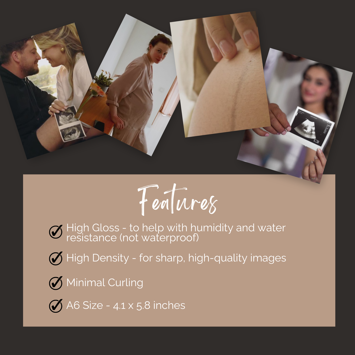 Traditional Ultrasound Print - Upload your Images