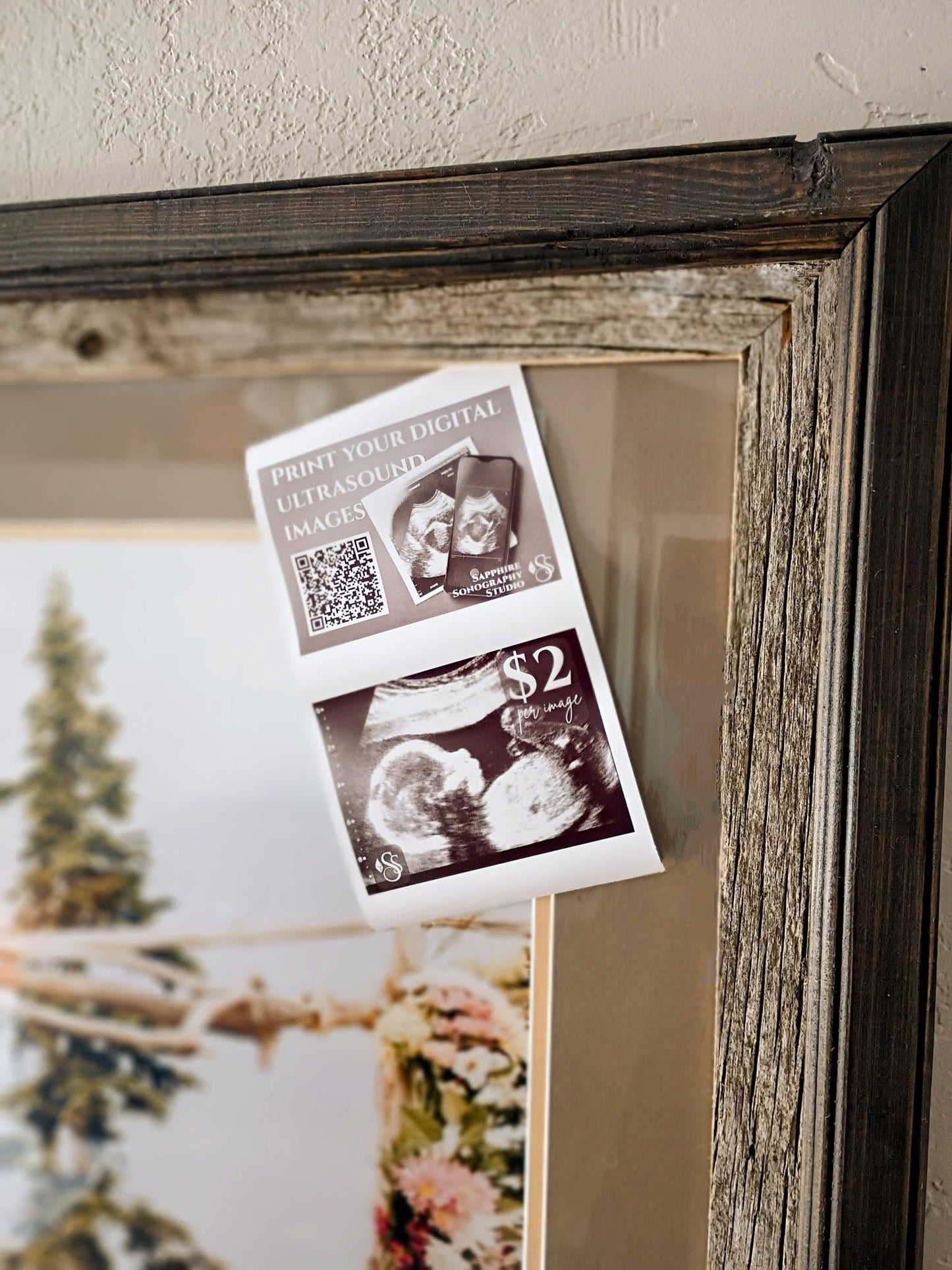 Traditional Ultrasound Print - Upload your Images